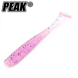 PEAK señuelo suave para pesca en roca, cebo Artificial Wobblers, señuelos blandos para Sábalo, carpa de silicona, aparejos de pesca de agua salada