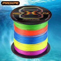 Trenza PROXPE X8 – Multifilamento japonés 8 hebras para carpa