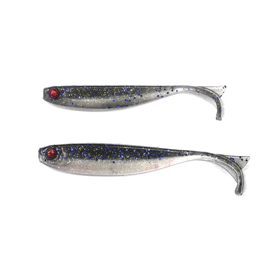 Mustad KEEL TAIL MINNOW Mezashi señuelo suave cebo 3 pulgadas/3,5 pulgadas 3g/4,6g 6 uds perca M cebo de pesca al aire libre - imagen 5