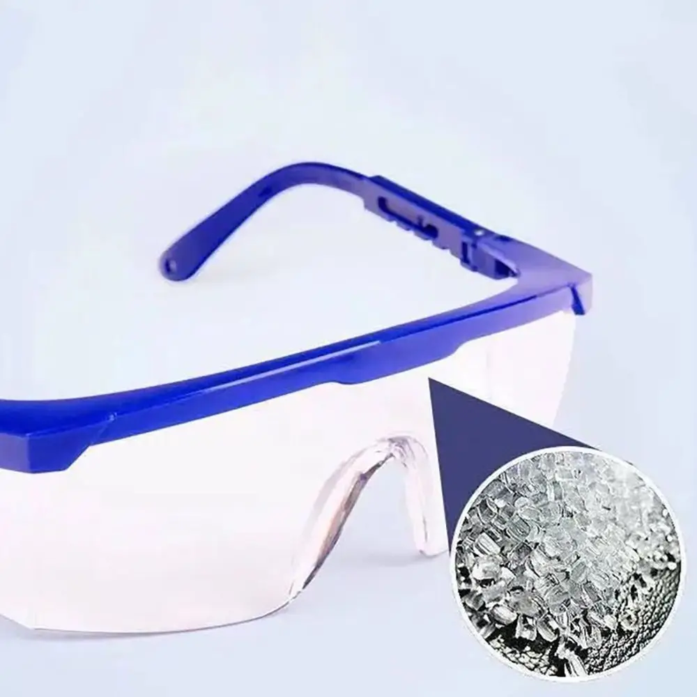 Gafas protectoras simples y ajustables para el trabajo, lentes de seguridad impermeables a prueba de polvo, antisalpicaduras, protección ocular - imagen 4