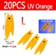 20pcs UV Orange L