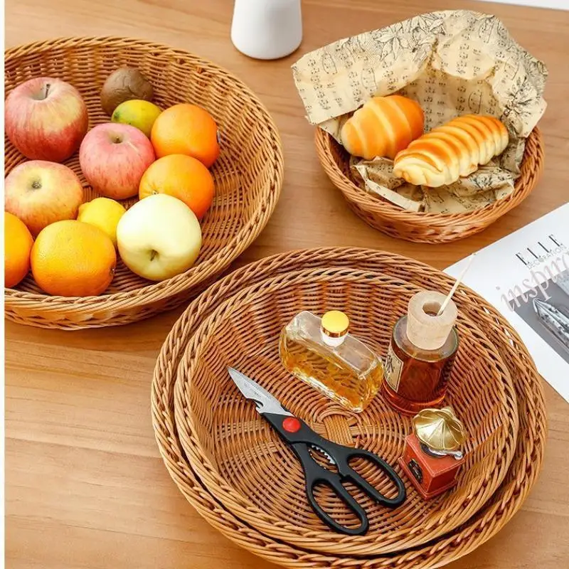 Cesta Expositora de Ratán para Frutas y Verduras - imagen 4