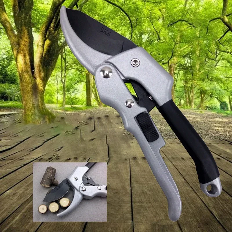 Herramientas de podar para jardín, podadoras de bonsái de acero al carbono, tijeras para ramas de frutas que ahorran trabajo, podadoras fáciles para el hogar - imagen 3