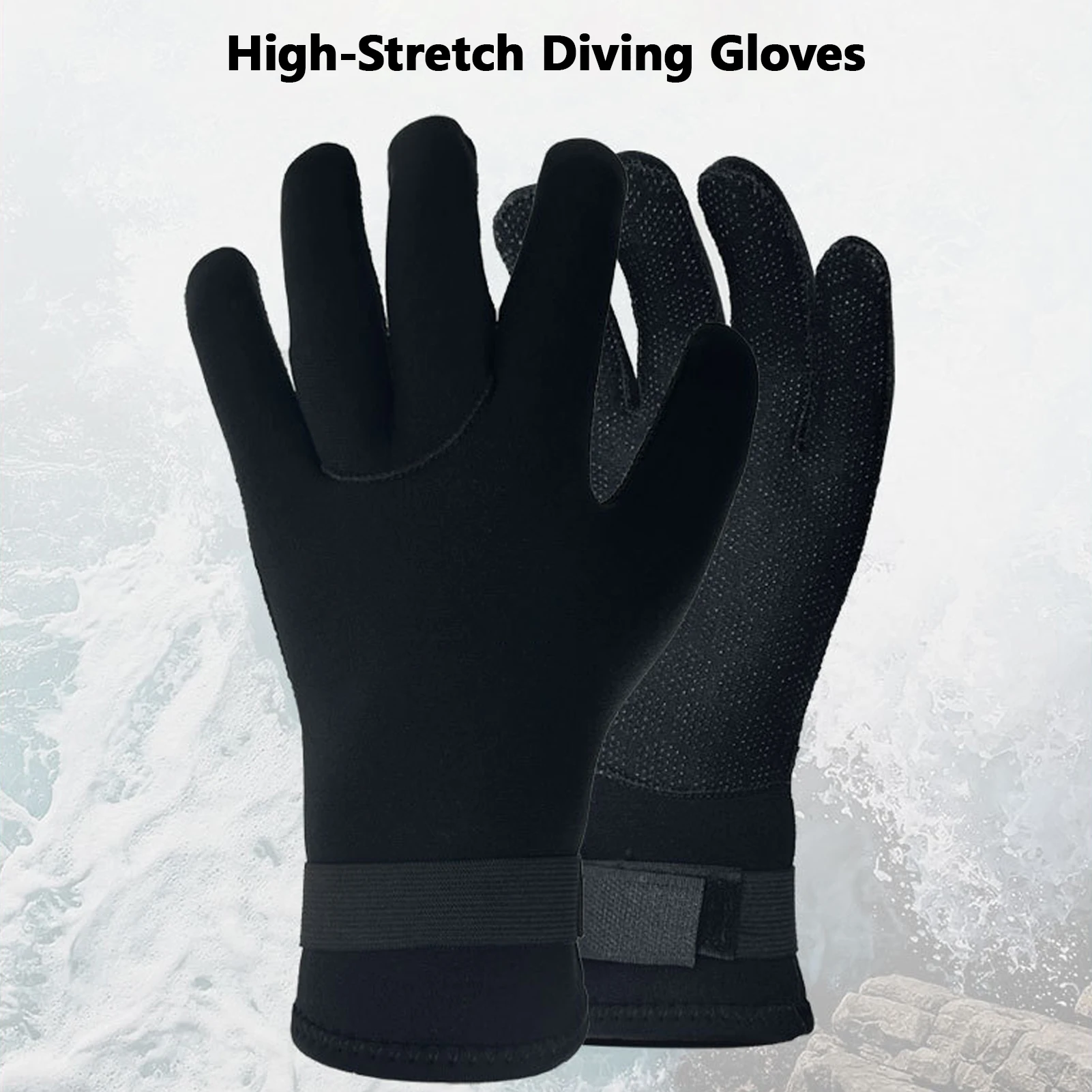 Guantes de Pesca 3mm Impermeables con Palma Antideslizante Térmicos - imagen 4