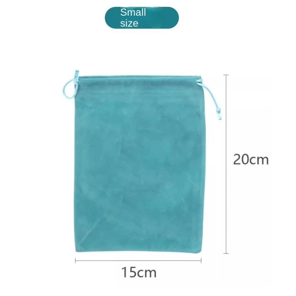 Bolsa protectora portátil para aparejos de pesca, accesorios S M L, bolsa de carretes de pesca con cordón, bolsa protectora para carrete de almacenamiento de ruedas al aire libre - imagen 4