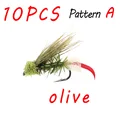 10PCS A Olive