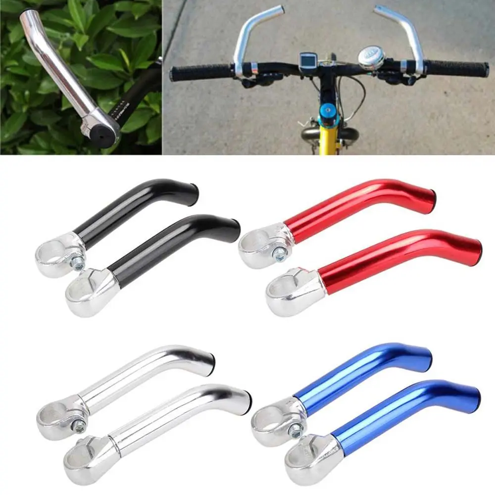 1 par de extremos de barra ergonómicos, extremos de manillar de bocina doblada para bicicleta de montaña, empuñaduras de bicicleta, accesorios de ciclismo, reposabrazos de bicicleta - imagen 4