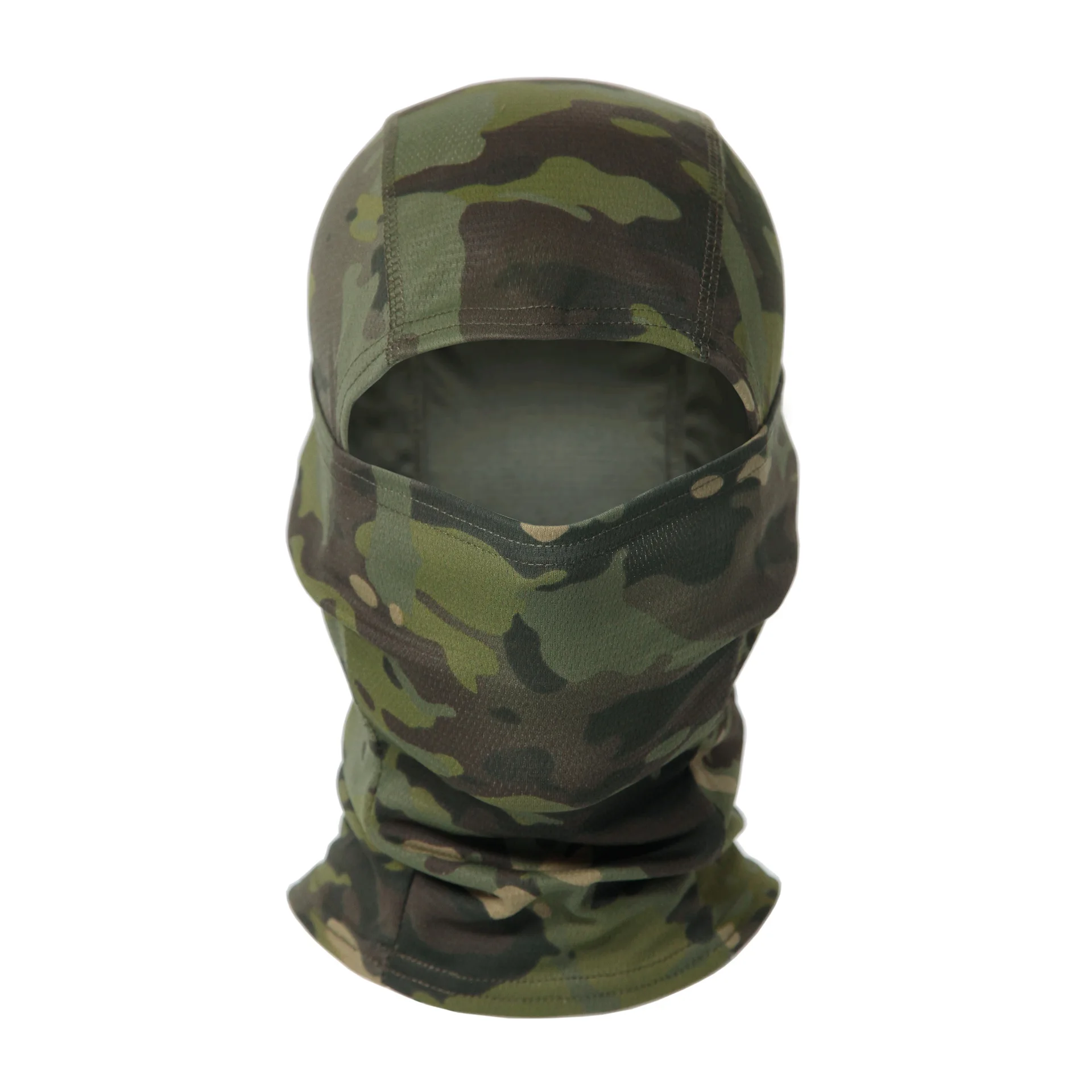 Máscara de cara completa para ciclismo, pasamontañas de camuflaje militar, capucha de caza, pesca al aire libre, protección del ejército, casco deportivo, forro, gorra, bufanda - imagen 3