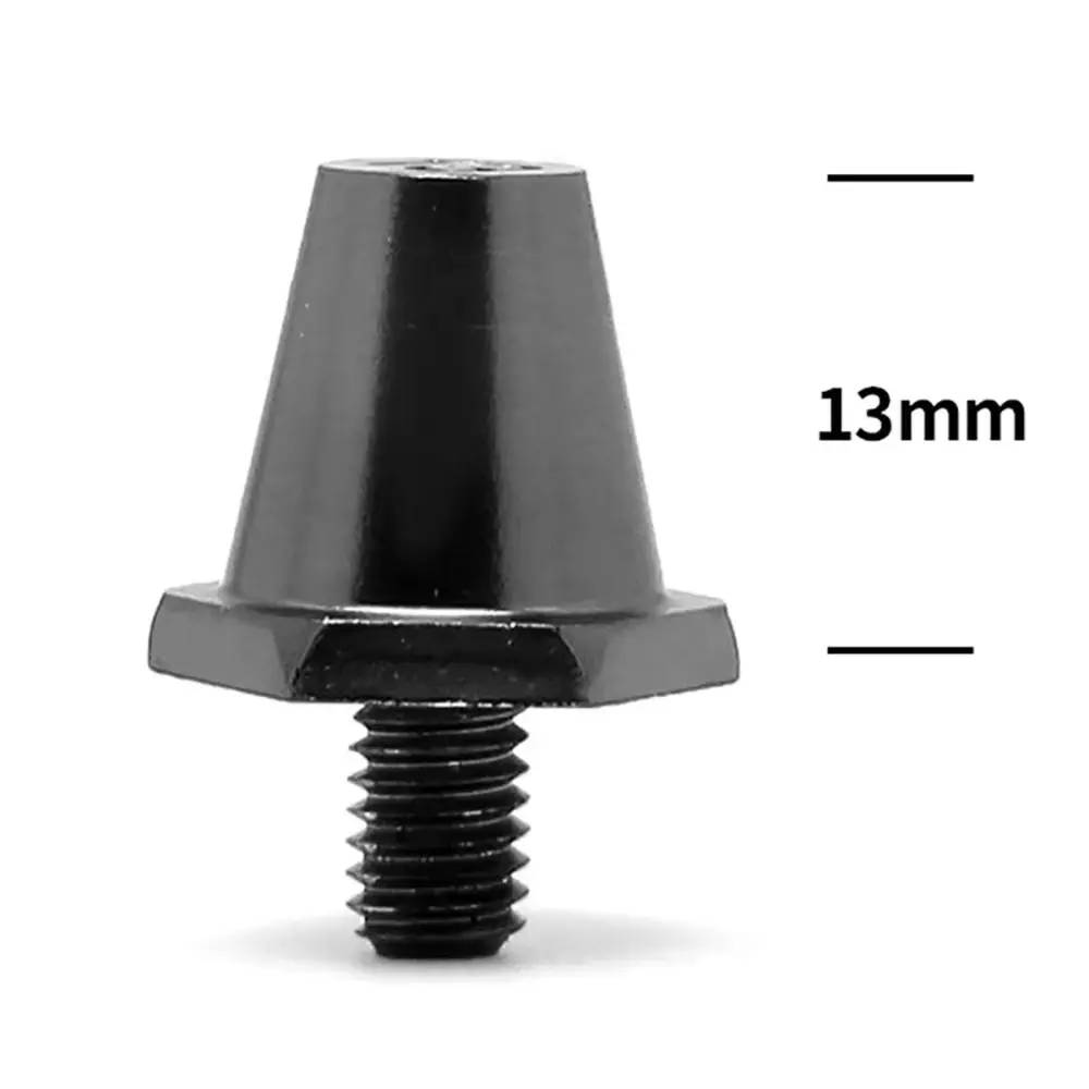 2 uds nuevo 11/13mm botas de fútbol picos M5 hilo antideslizante zapatos de fútbol tachuelas botas de fútbol de aluminio tacos deportes de suelo firme - imagen 3