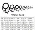 Size 6-25 100Pcs
