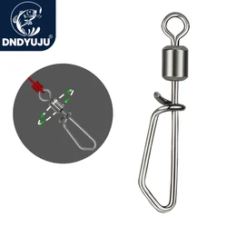 Giratorios Pesca DNDYUJU 10-50X Pin Enclavamiento Acero Inoxidable