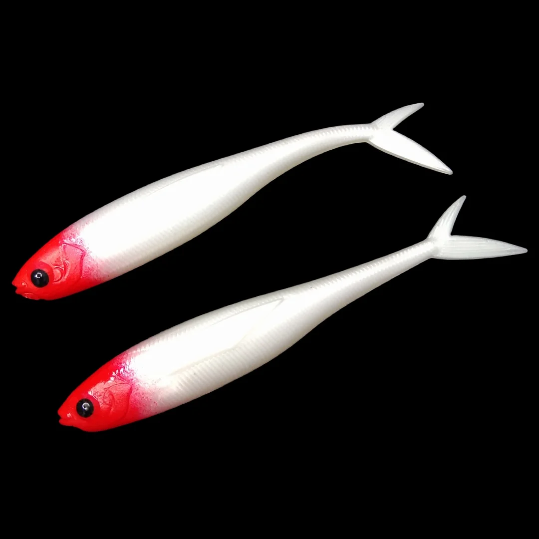 Swolfy, 2 uds., cebo flotante TPR suave, cebo para peces moscas, cebo para curricán, 11g, barco de pulpo, pesca en el mar, cebo suave Artificial de goma - imagen 3