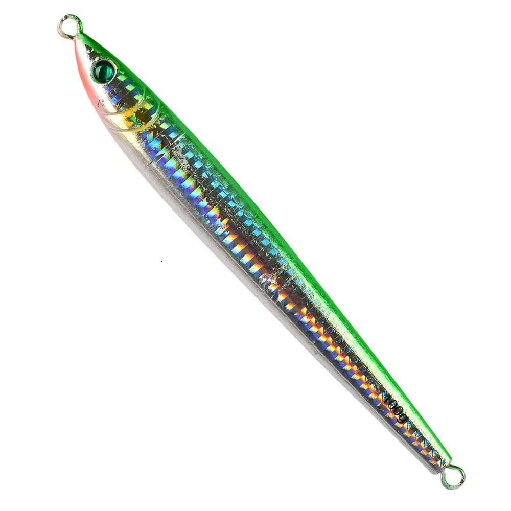 Señuelo metálico vertical para jigging lento – Curricán y lubina - imagen 4