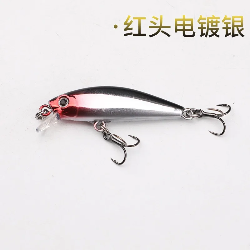 Wobbler leurres de pesca Jerkbait perche Pesca 45mm 2,7g Mini appât dur artificial coulant pour trote bar brochet attirail - imagen 4