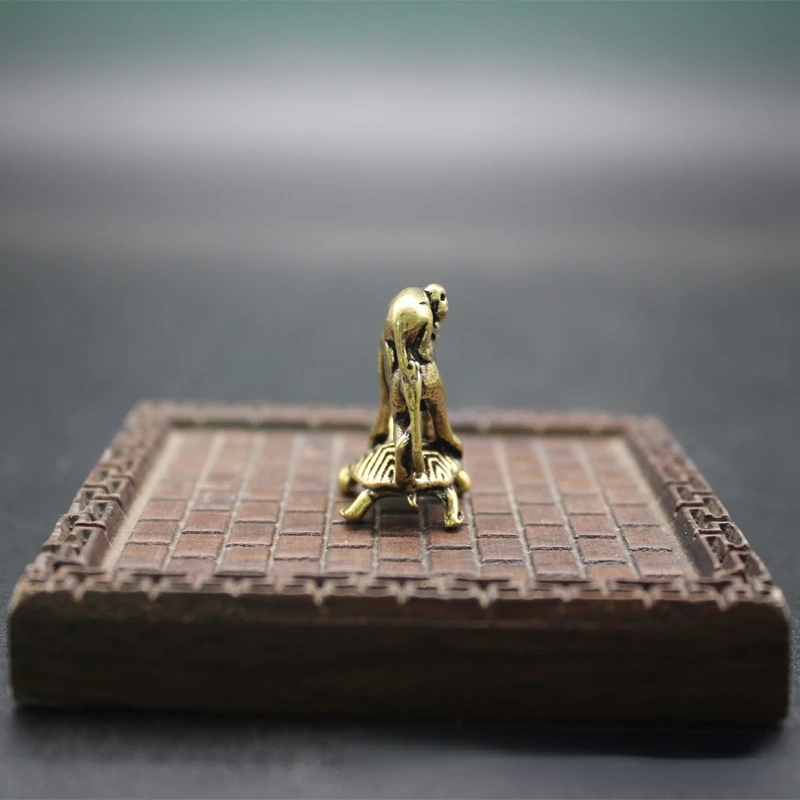 Adornos de latón para decoración del hogar, Mono de la suerte de generación a generación, adornos de escritorio, regalos creativos - imagen 3