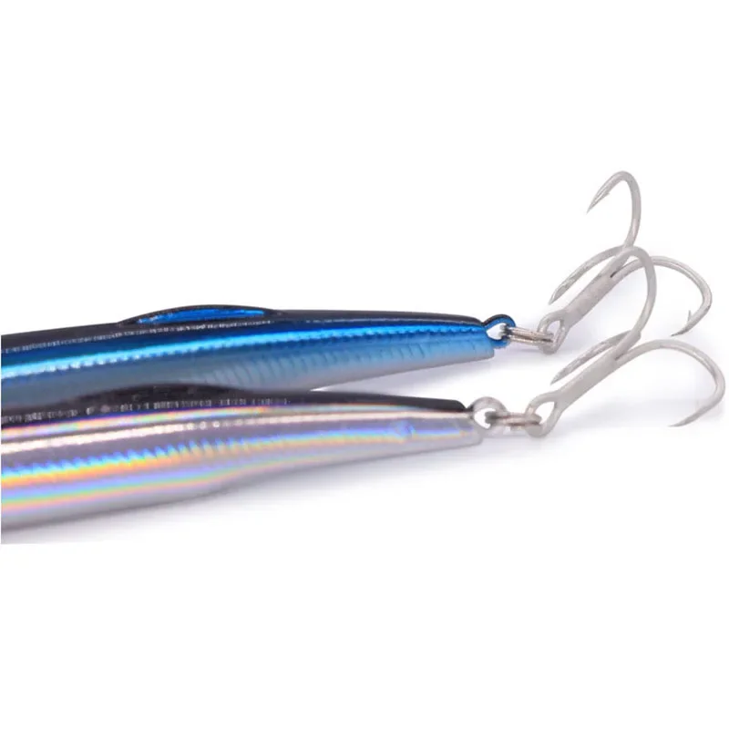 Nuevo Señuelo de pesca de alta calidad, 1 Uds., 11/17g, lápiz que se hunde, sábalo de fundición larga, cebo Artificial, aparejos de Lucio - imagen 3