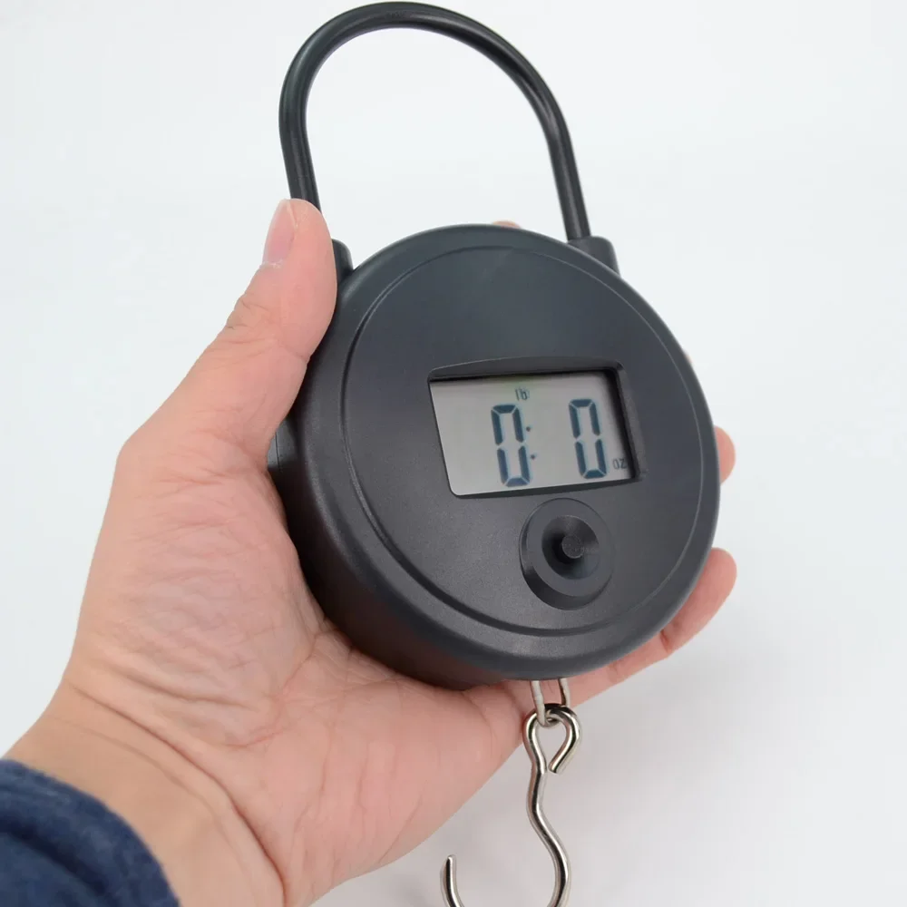 Báscula de pesca electrónica báscula Digital portátil gancho para colgar máximo 30kg Kgs y libras - imagen 2