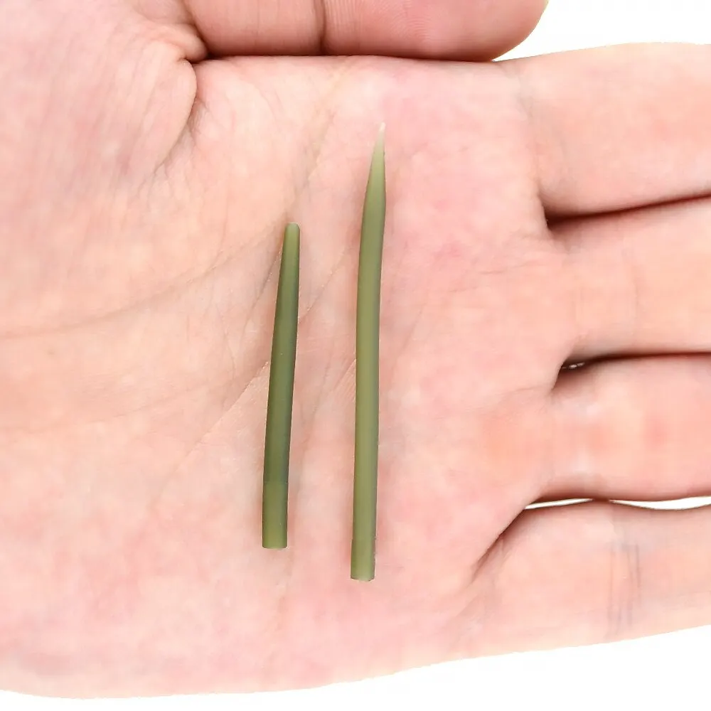 Mangas antienredos para pesca de carpa, conectar con anzuelo, aparejos terminales de pesca de carpa, paquete de 40 AH007 - imagen 5