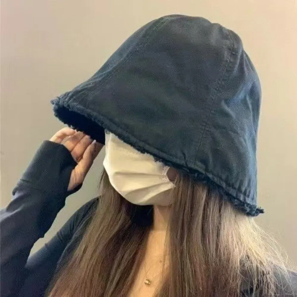 Sombrero de pescador versátil de moda ala de gran tamaño protección UV sombrero de pescador gorra de protección solar plegable Unisex - imagen 3