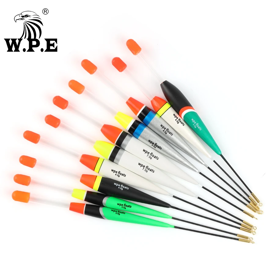 W.P.E Fishng Float 3 unids/paquete 3g/3,5g/4g/7g bargupinsky Fir Float 18-21cm Carp Fishing boya Vertical, suministros de pesca