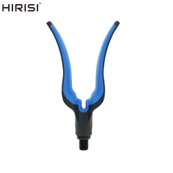 Hirisi-caña de pescar de carpa, cabezal de apoyo, pinza de plástico para alarma de pesca y barra de zumbido, accesorios de pesca AC401, 1 Uds.