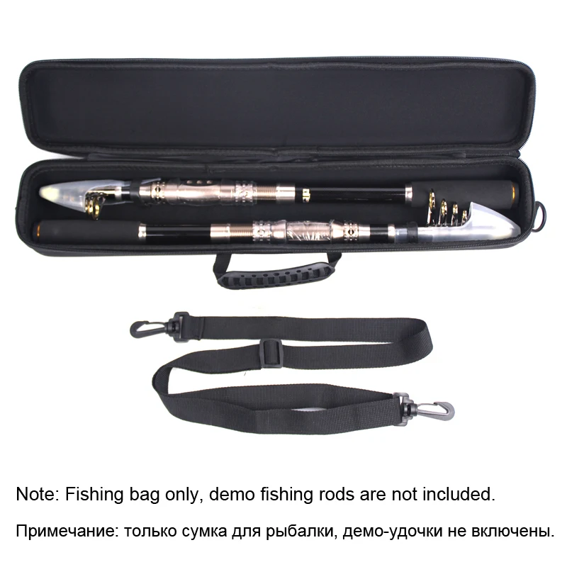 Bolsa de EVA para caña de pescar, funda protectora a prueba de golpes, bolsa de almacenamiento de aparejos de pesca al aire libre - imagen 4