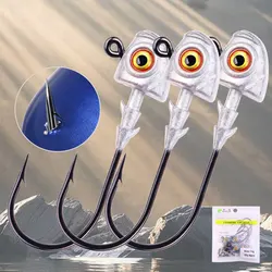 Anzuelos Jig Head Hover 1,5-7g – Acero carbono para trucha y lubina