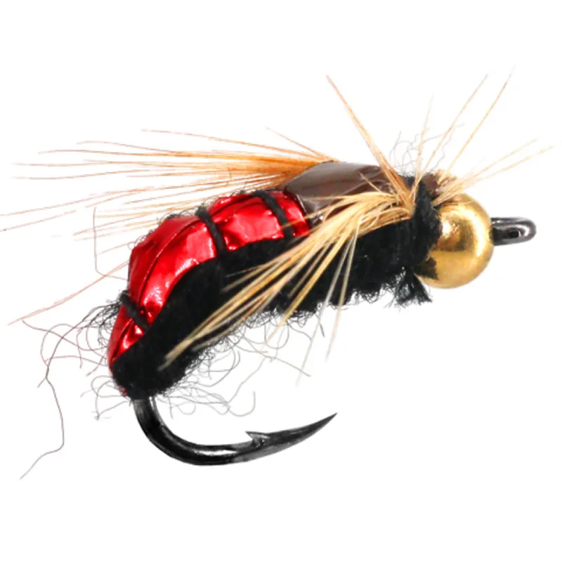 Señuelo de pesca con mosca, cebo Artificial de simulación de Mosquito, anzuelos pequeños, cebos de insectos, venta de 5-10 piezas - imagen 3