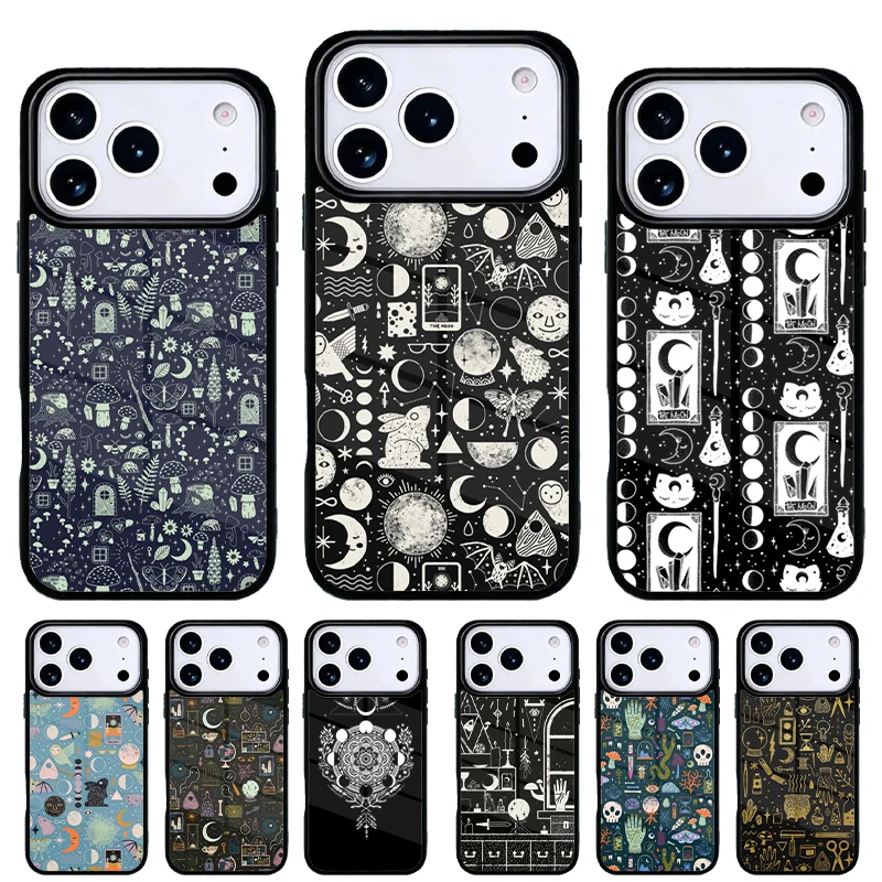 Funda diseño Magia Lunar para iPhone 11-17 – Carcasa trasera