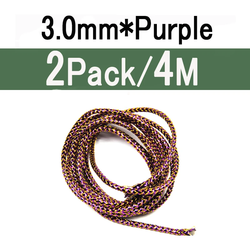 2packs purple braid