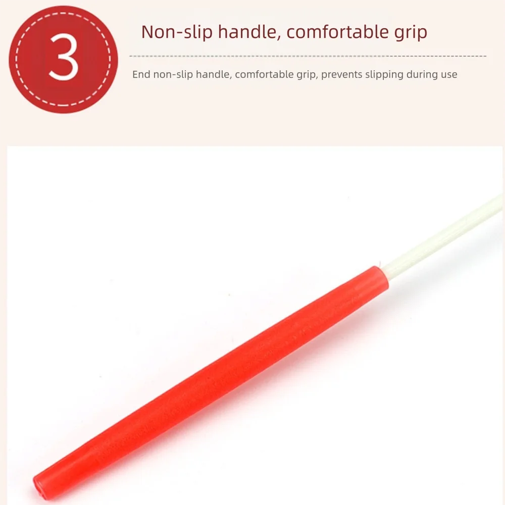 Cinta de gimnasia artística creativa de 4 metros, colorida con varilla, serpentina de Ballet, palo de arcoíris, deporte al aire libre - imagen 4