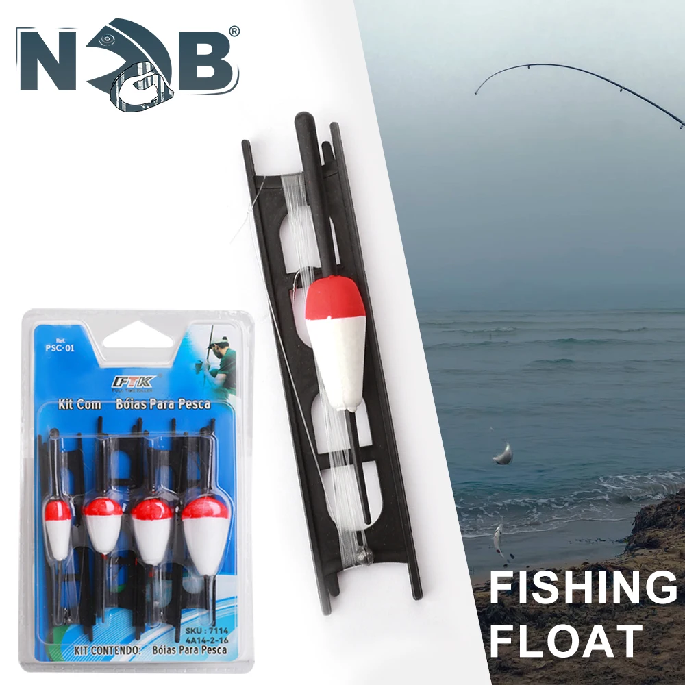 Juego de flotadores de pesca de agua dulce NGB, detección de mordeduras, surtido multicolor, Bobbers visibles, detección ultrasensible, fácil seguimiento - imagen 2