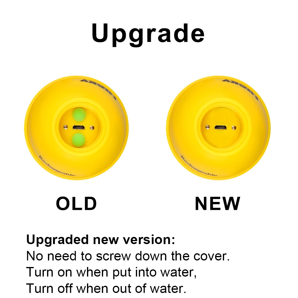 Buscador de peces Lucky Sonar FF1108-1CWLA Sensor inalámbrico recargable 45M de profundidad de agua buscador de peces portátil para pesca - imagen 5