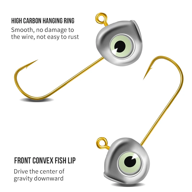 TAIYU, nuevo juego de Señuelos de Pesca, caja de pesca de doble cara, combinación libre DIY, varios tipos de cebo blando que combina con gancho de cabeza de plomo - imagen 5