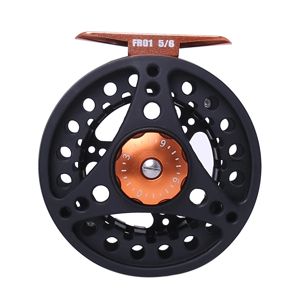 Carrete de pesca con cuerpo de aluminio, bobina grande, 3/4wt 5/6wt 7/8wt - imagen 3
