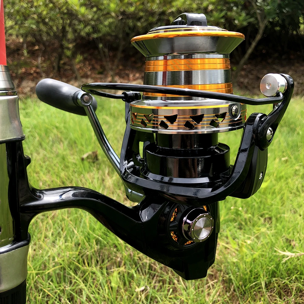 Carrete de Pesca giratorio de tiro largo serie 9000/10000/12000, rueda de Pesca Jigging, arrastre máximo 66LB, carrete de arrastre grande para agua salada - imagen 4