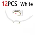 12pcs White