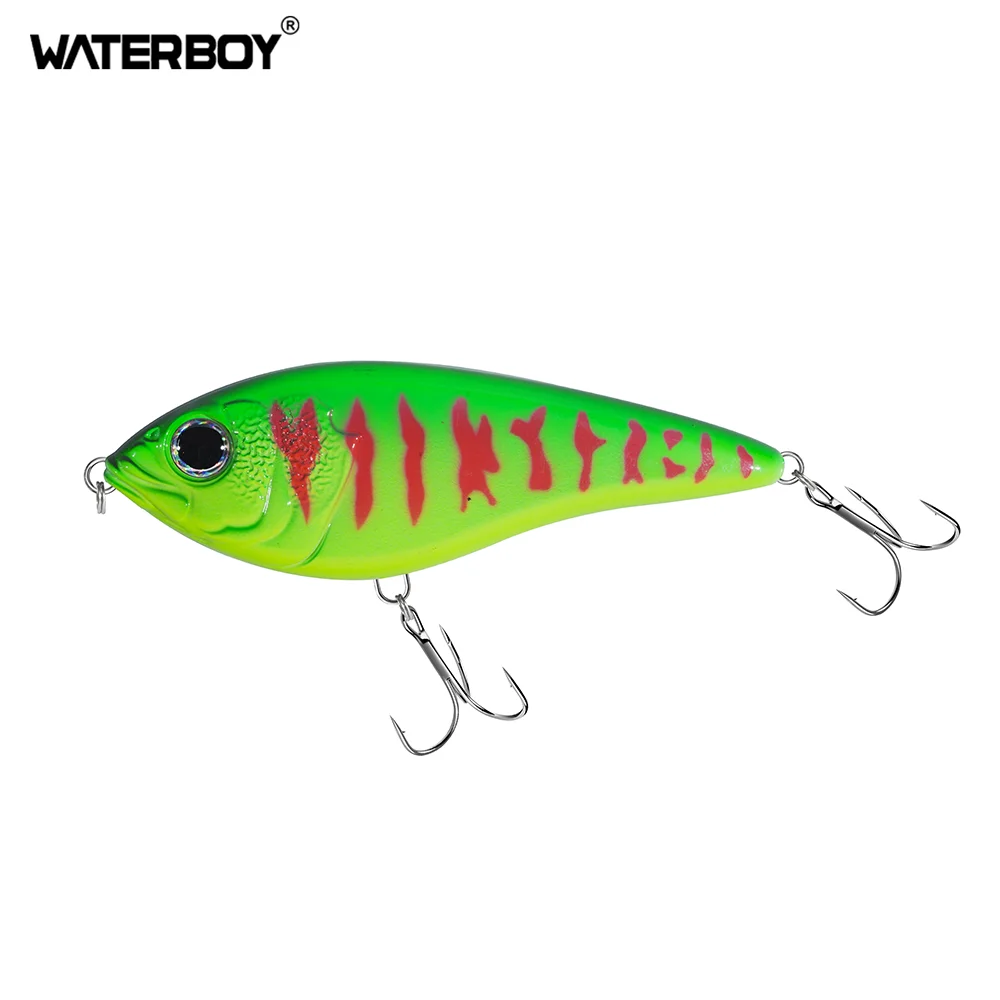 Señuelo de Pesca VIB de 7cm, 10cm, 12cm, Jerkbait, cebo de Pesca con sonido fuerte, Lucio, nuevo molde, Wobblers artificiales duros, Pesca, Leurre, perca - imagen 5
