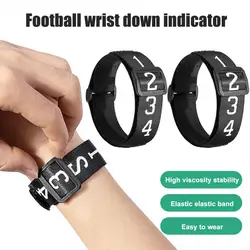 Indicador numerado ajustable para árbitro de fútbol