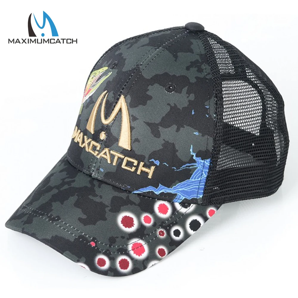 Maximumcatch Verstelbare Visserssporthoed Cap UV Zonbescherming Visserspet - imagen 4