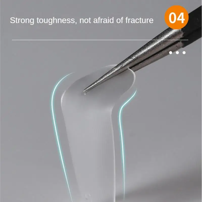 Extensión de uñas sin huellas, pegatinas cuadradas de larga duración para uñas cortas, herramientas de manicura, 300 unidades - imagen 4