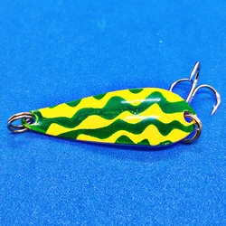 Señuelos de Pesca con cuchara para trucha, cebo giratorio de 4,2 cm/5,7g, anzuelo Jig, Isca Artificial, VIB, lentejuelas, cebos duros para Pesca de carpa