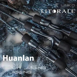 Caña spinning LINKO Huanlan – Ultraligera con anillos SIC y alta sensibilidad