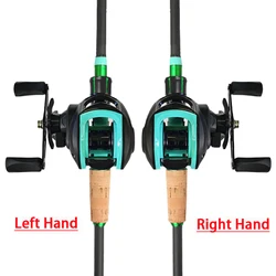 Caña Baitcasting Corta para Jigging – Resistente y Versátil