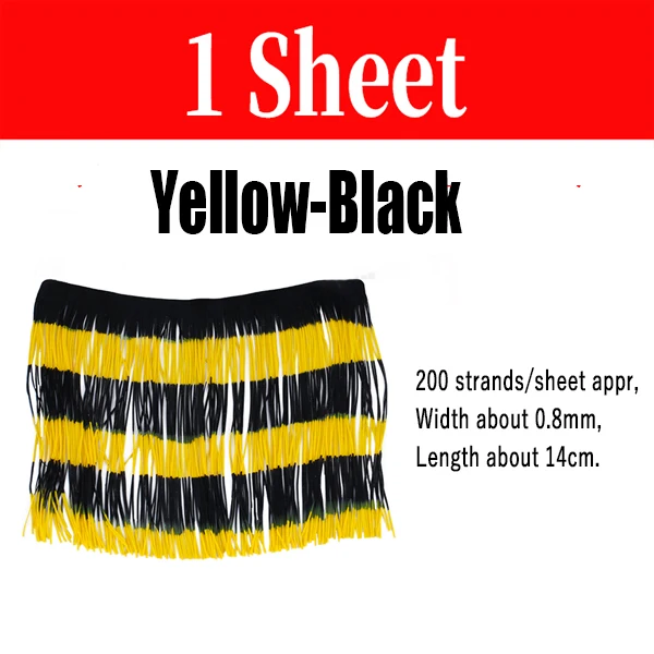 1pc yellow black