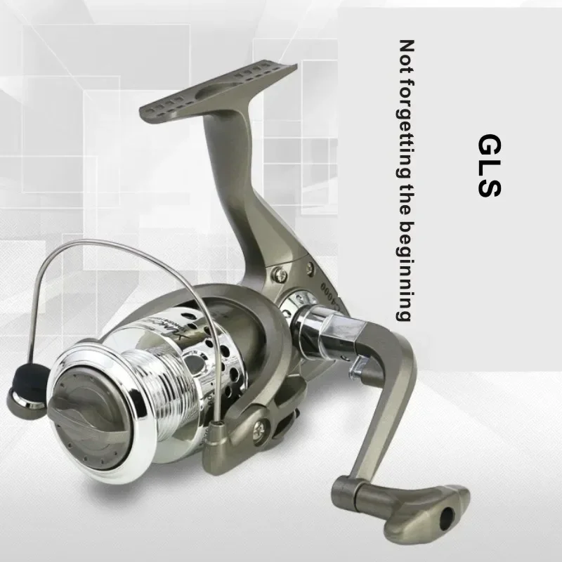 Serie GLS SC1000-7000 balancín de copa de alambre de metal rueda giratoria intercambiable izquierda y derecha carrete de pesca rueda de pesca - imagen 3