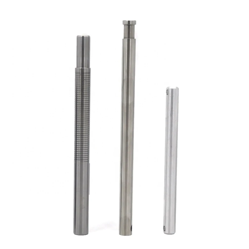 Jig Head CNC torneado en latón y acero inoxidable con vástago roscado