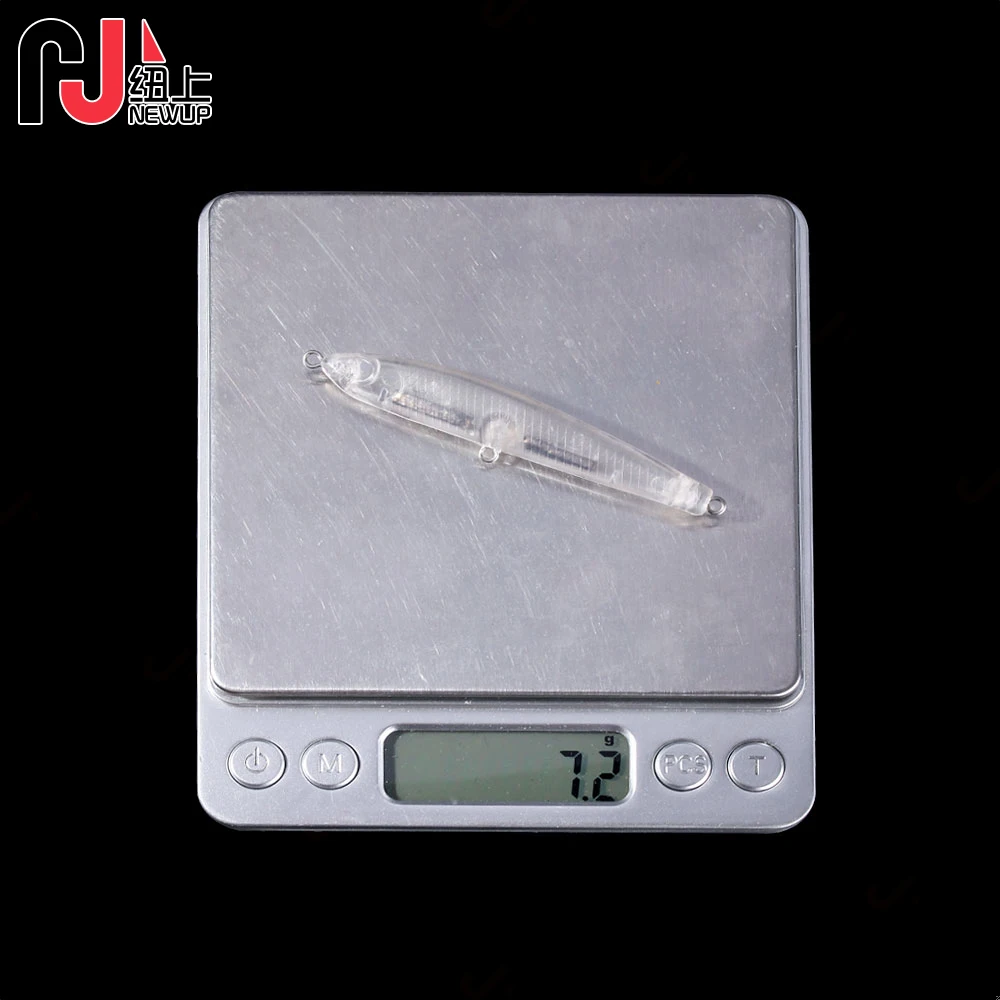 10 unids/lote cebo de lápiz en blanco sin pintar 7,5 CM-9G Señuelos de Pesca artificiales duros Wobble hundimiento espacios en blanco aparejos pche en mer leurre - imagen 5