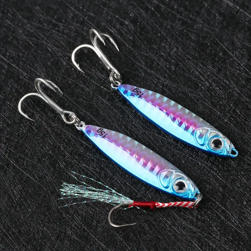 Estos vibrantes señuelos de pesca iridiscente están diseñados para un cebo efectivo y atractivo