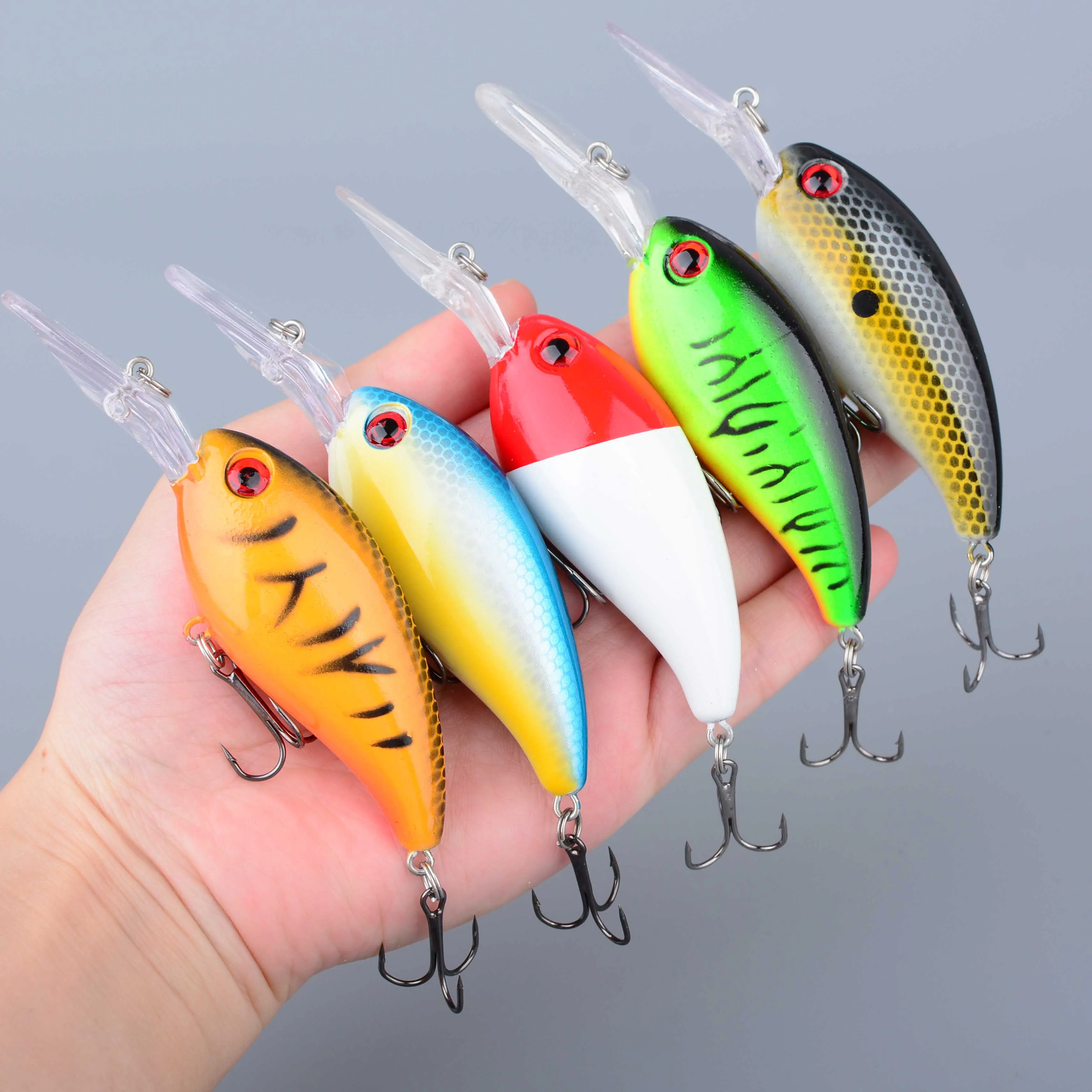 Señuelo Crankbait flotante para trucha y lubina de plástico duro - imagen 5